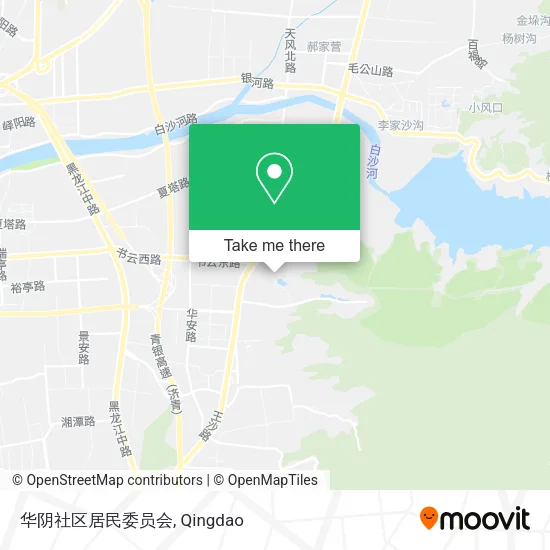 华阴社区居民委员会 map