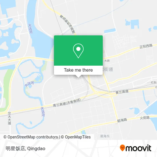 明星饭店 map
