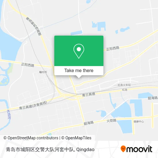 青岛市城阳区交警大队河套中队 map