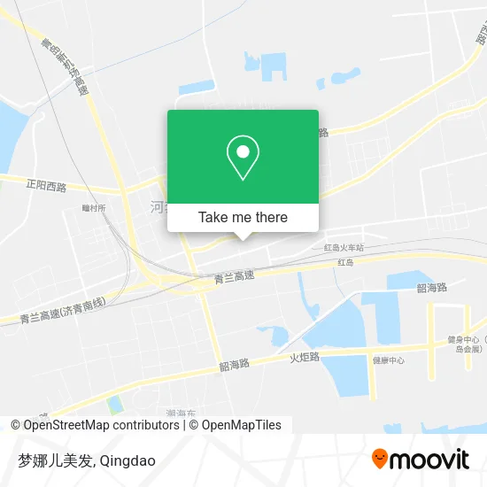 梦娜儿美发 map