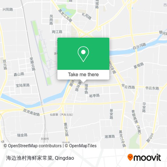 海边渔村海鲜家常菜 map
