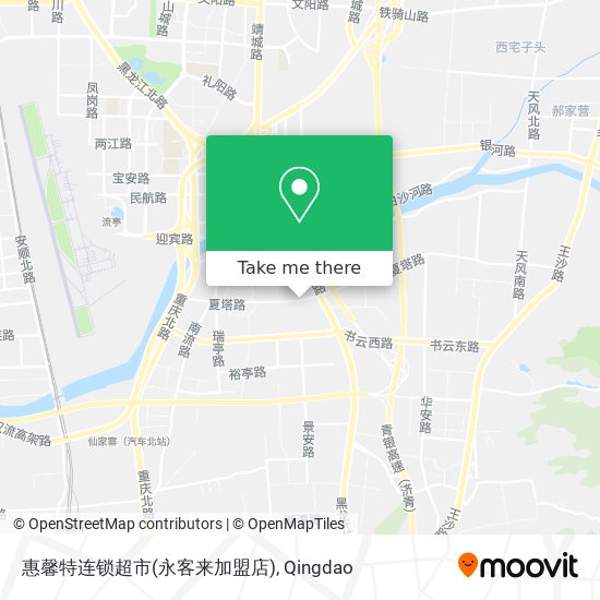 惠馨特连锁超市(永客来加盟店) map