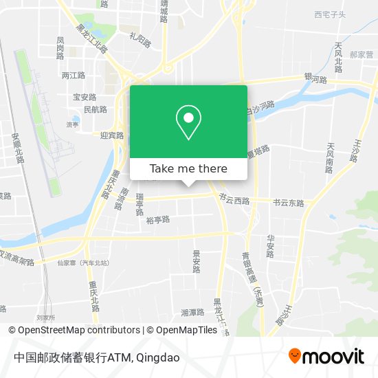 中国邮政储蓄银行ATM map