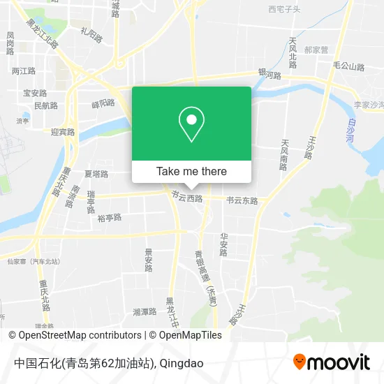 中国石化(青岛第62加油站) map