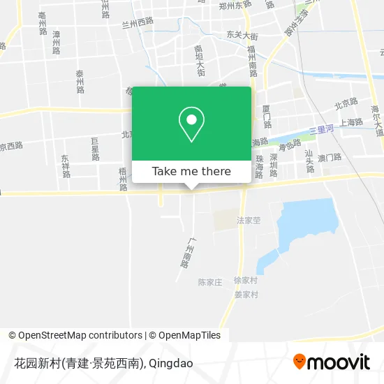 花园新村(青建·景苑西南) map