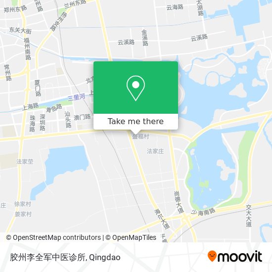 胶州李全军中医诊所 map