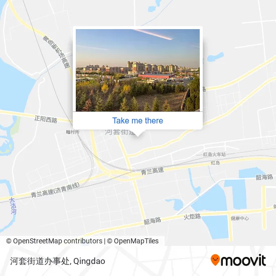 河套街道办事处 map