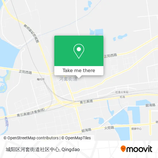 城阳区河套街道社区中心 map
