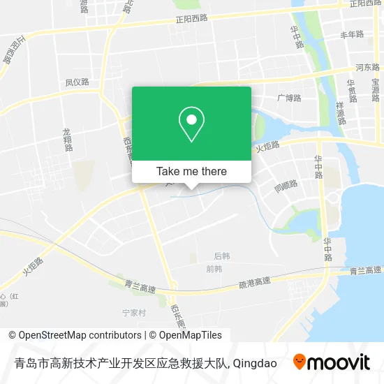 青岛市高新技术产业开发区应急救援大队 map