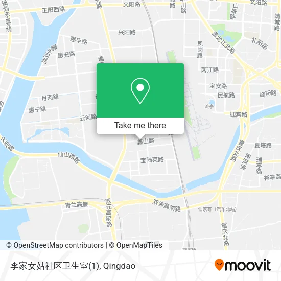 李家女姑社区卫生室(1) map