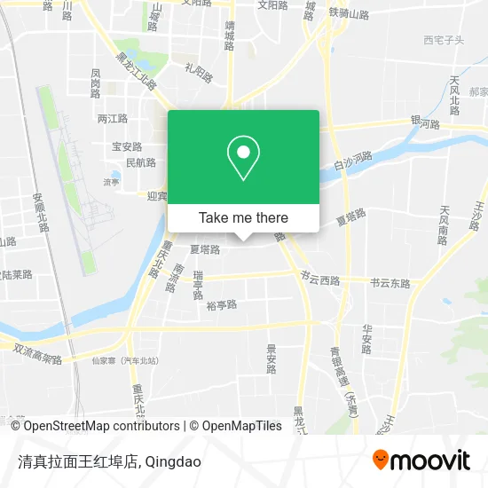 清真拉面王红埠店 map