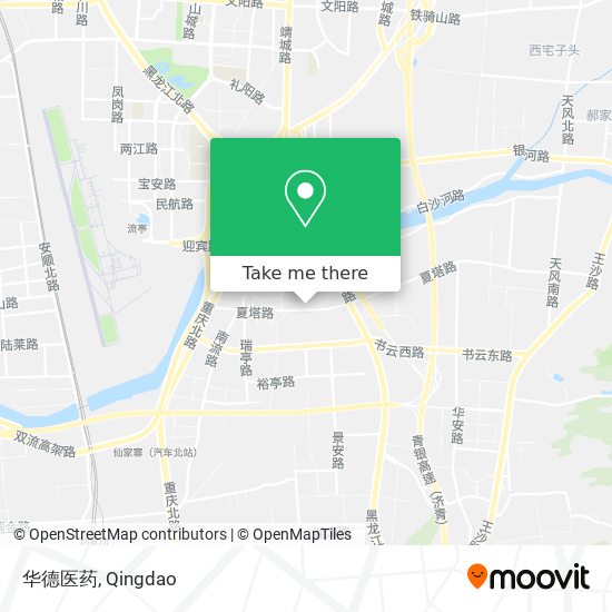 华德医药 map