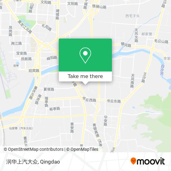 润华上汽大众 map