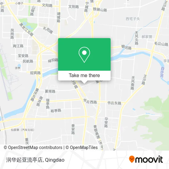 润华起亚流亭店 map