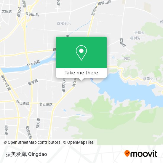 振美发廊 map