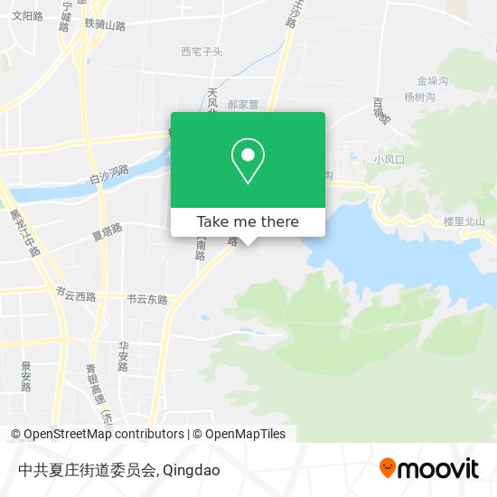 中共夏庄街道委员会 map