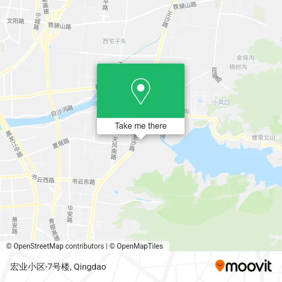 宏业小区-7号楼 map