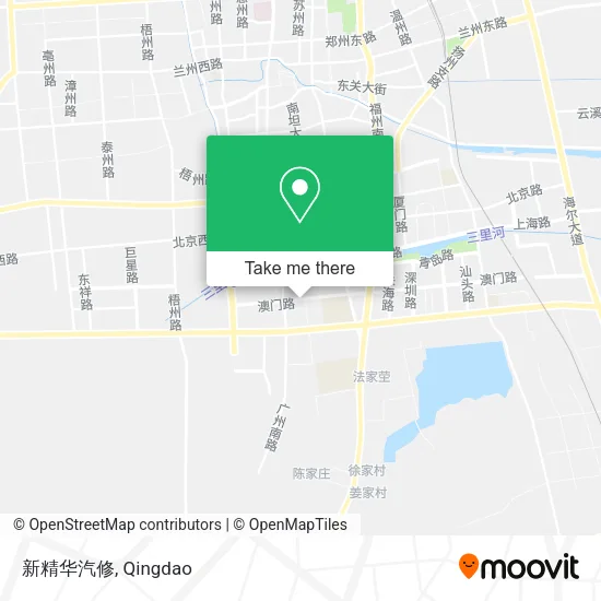 新精华汽修 map