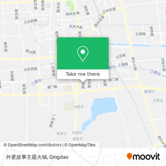 外婆故事主题火锅 map