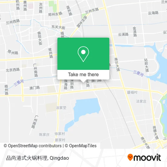 品尚港式火锅料理 map