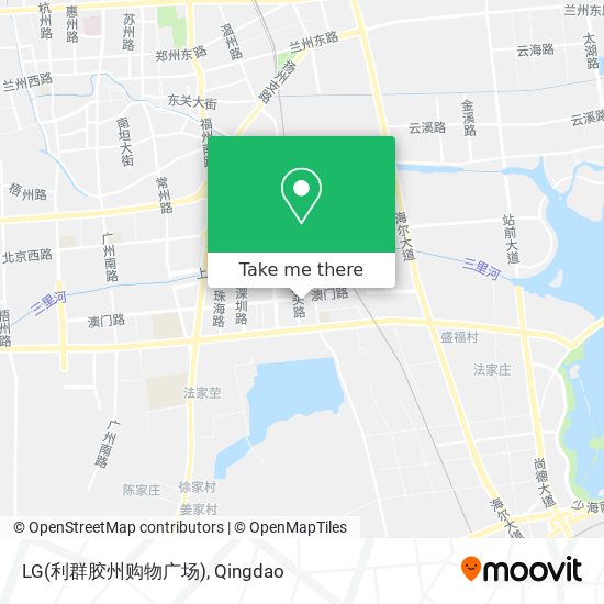 LG(利群胶州购物广场) map