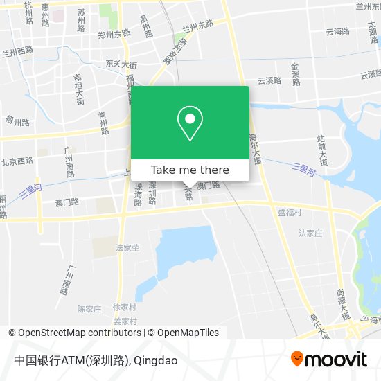中国银行ATM(深圳路) map