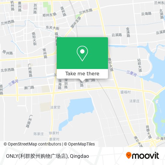 ONLY(利群胶州购物广场店) map