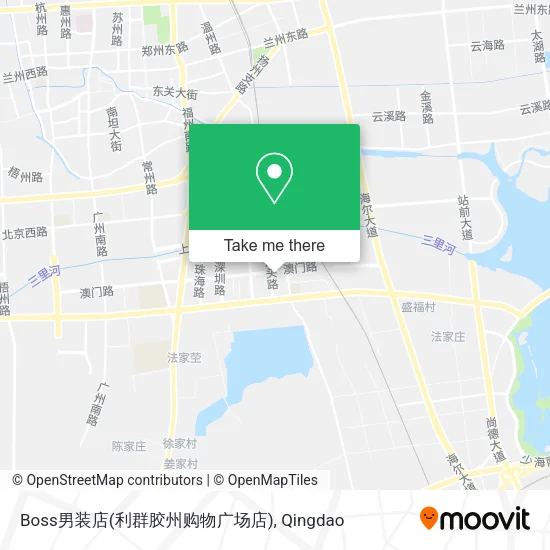 Boss男装店(利群胶州购物广场店) map