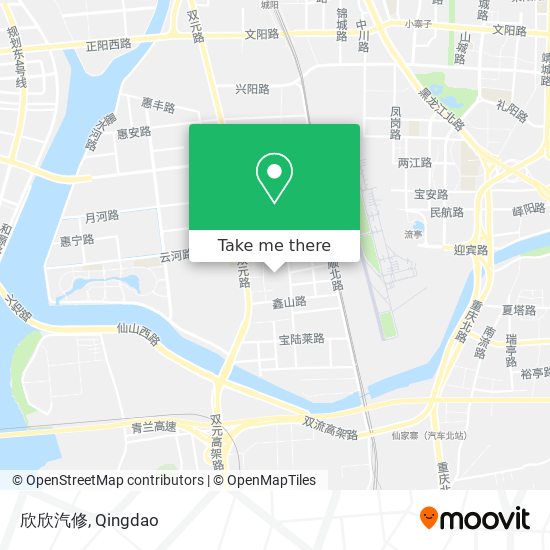 欣欣汽修 map