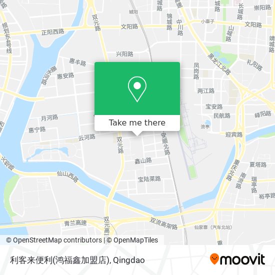 利客来便利(鸿福鑫加盟店) map