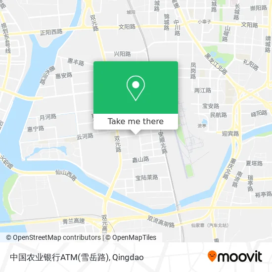 中国农业银行ATM(雪岳路) map