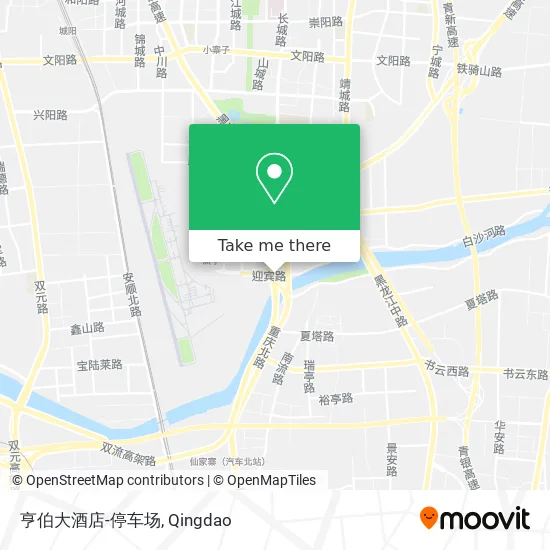 亨伯大酒店-停车场 map