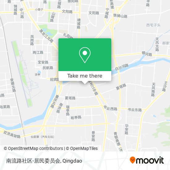 南流路社区-居民委员会 map