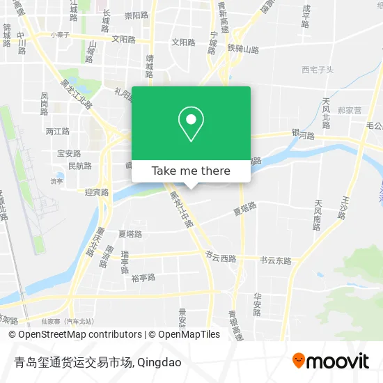 青岛玺通货运交易市场 map
