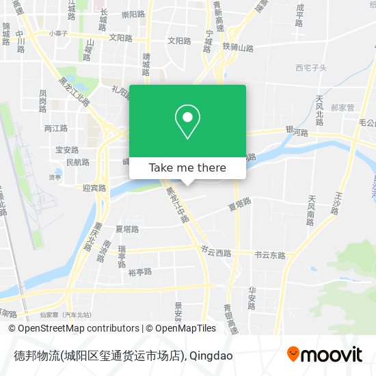 德邦物流(城阳区玺通货运市场店) map