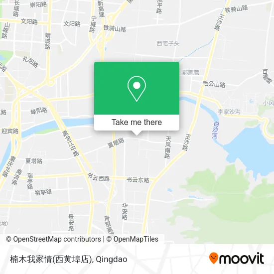 楠木我家情(西黄埠店) map