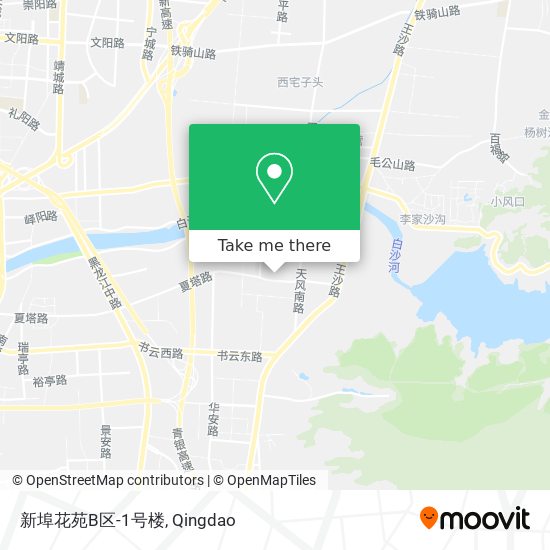新埠花苑B区-1号楼 map