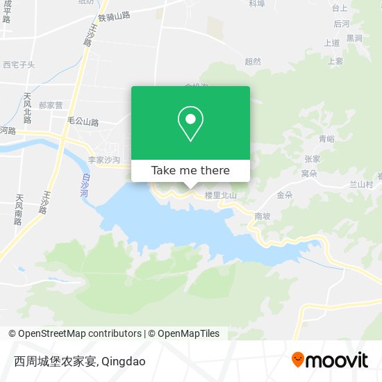 西周城堡农家宴 map