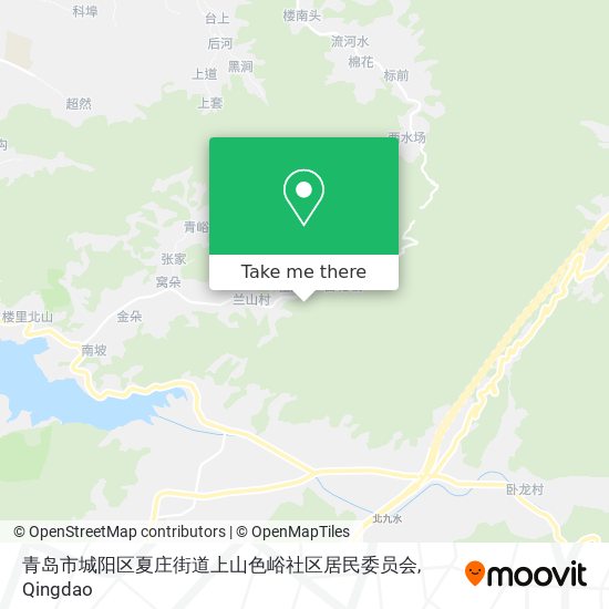 青岛市城阳区夏庄街道上山色峪社区居民委员会 map