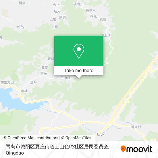 青岛市城阳区夏庄街道上山色峪社区居民委员会 map