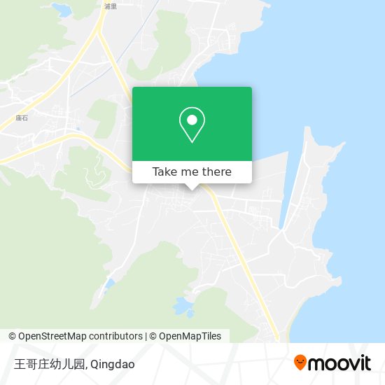 王哥庄幼儿园 map