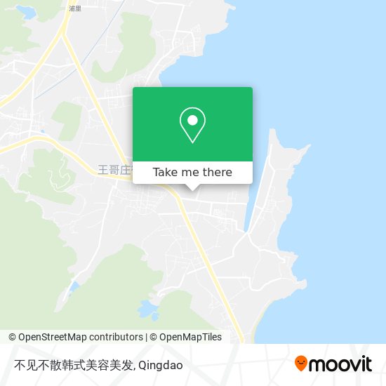 不见不散韩式美容美发 map