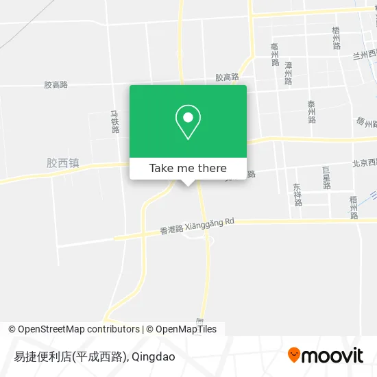 易捷便利店(平成西路) map