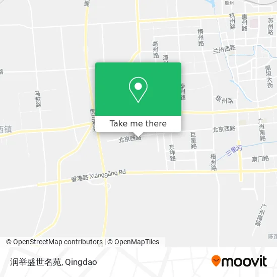 润举盛世名苑 map