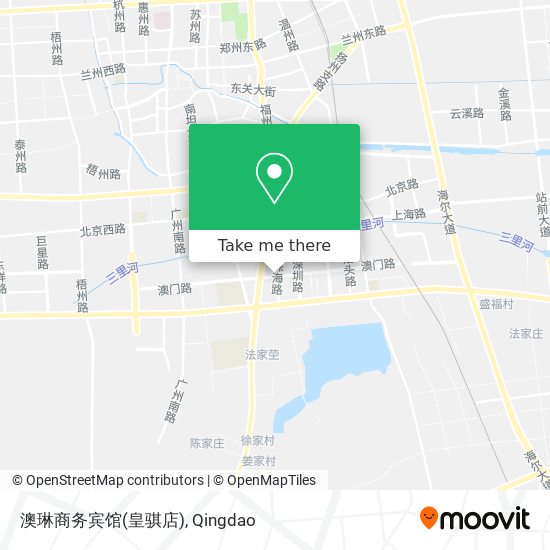 澳琳商务宾馆(皇骐店) map