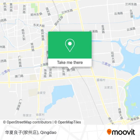 华夏良子(胶州店) map