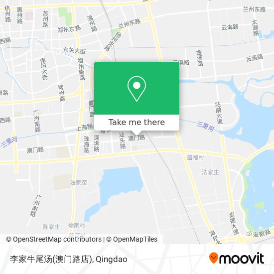 李家牛尾汤(澳门路店) map