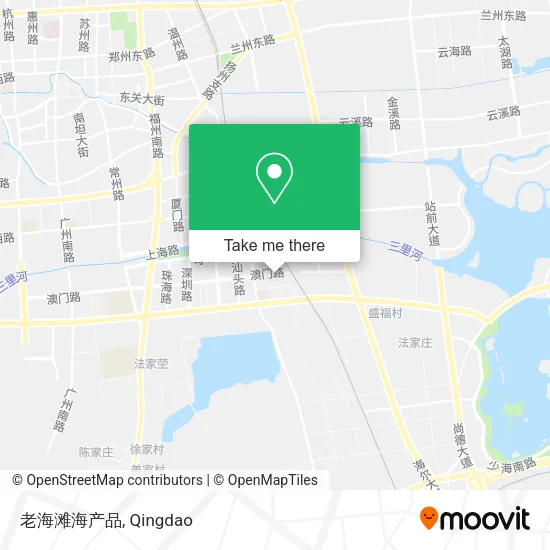 老海滩海产品 map