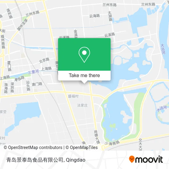 青岛景泰岛食品有限公司 map