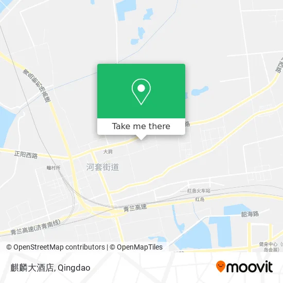 麒麟大酒店 map